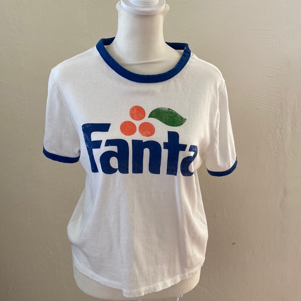 Zara Fanta Tee Shirt Womens